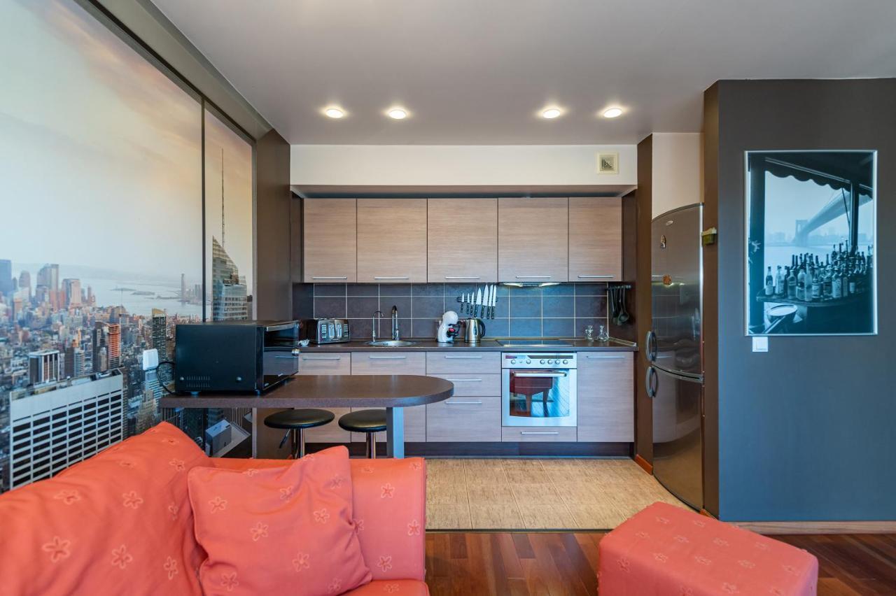 Panoramic City Centre Apartment By Polo Apartments Kaunas Bagian luar foto